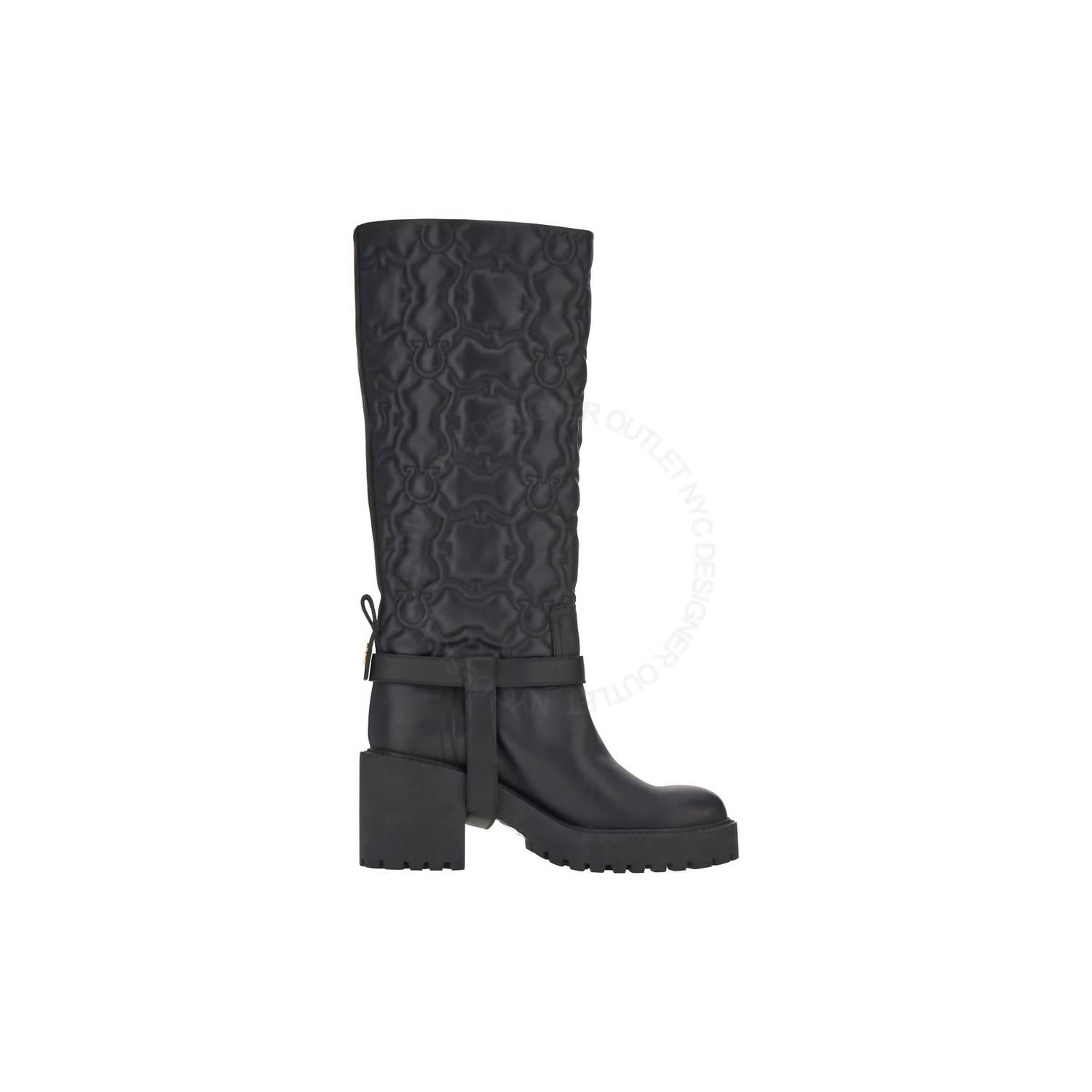 Salvatore Ferragamo - Women's Gancini Quilted Boots