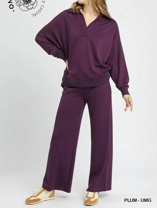 Umgee - Collared Neck Top