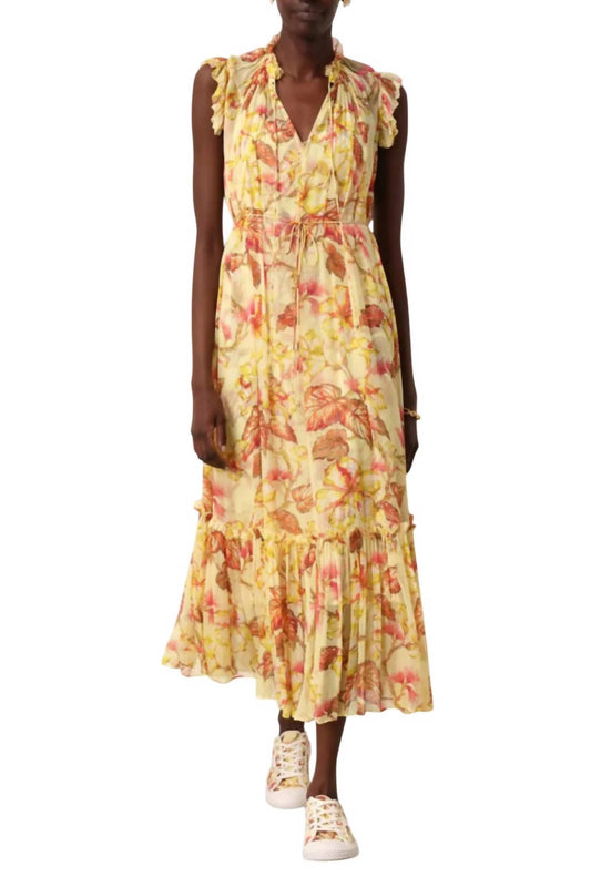 Zimmermann - Matchmaker Flutter Midi Dress