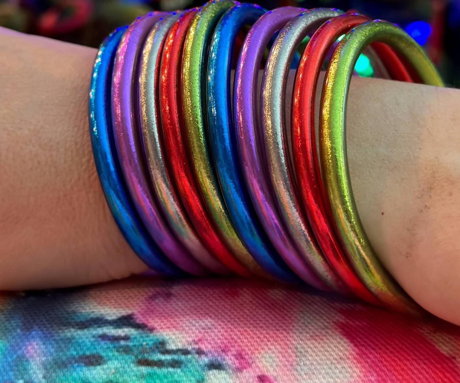 Woman Shops World - Women's Thai Buddhist Temple Mantra Bangle