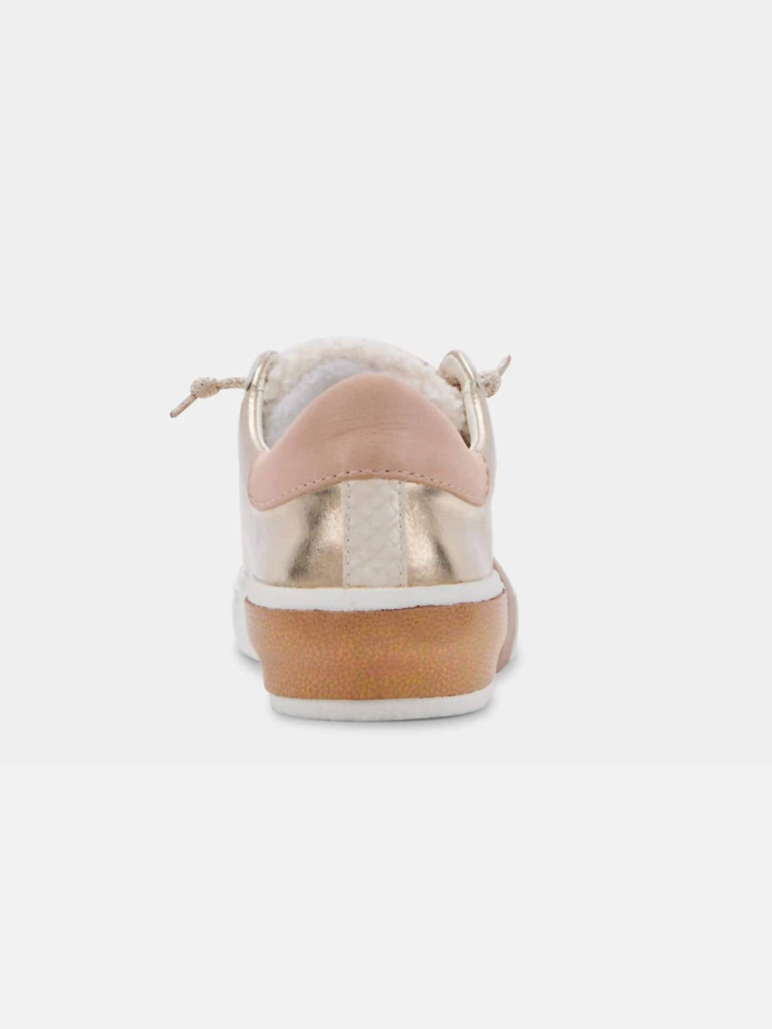Dolce Vita Women's Zina Plush Sneaker in gold - women's sneaker - view 4