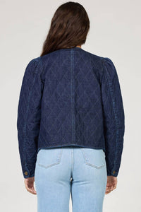 DEAR JOHN DENIM Kit Denim Jacket in naval academy - women's jacket - detail view