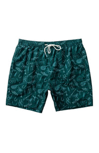 Duck Head - Men's Print Sailport Swim Short