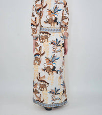 Las Sureñas - Bali Tiger Long Dress