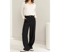 Hyfve - Straight Cut Corduroy Pants
