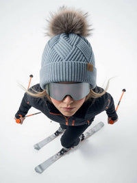 Panache - Women's Cable Knit Pom Hat