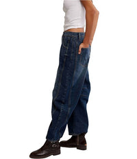 Free People - Good Luck Mid Rise Barrel Jeans