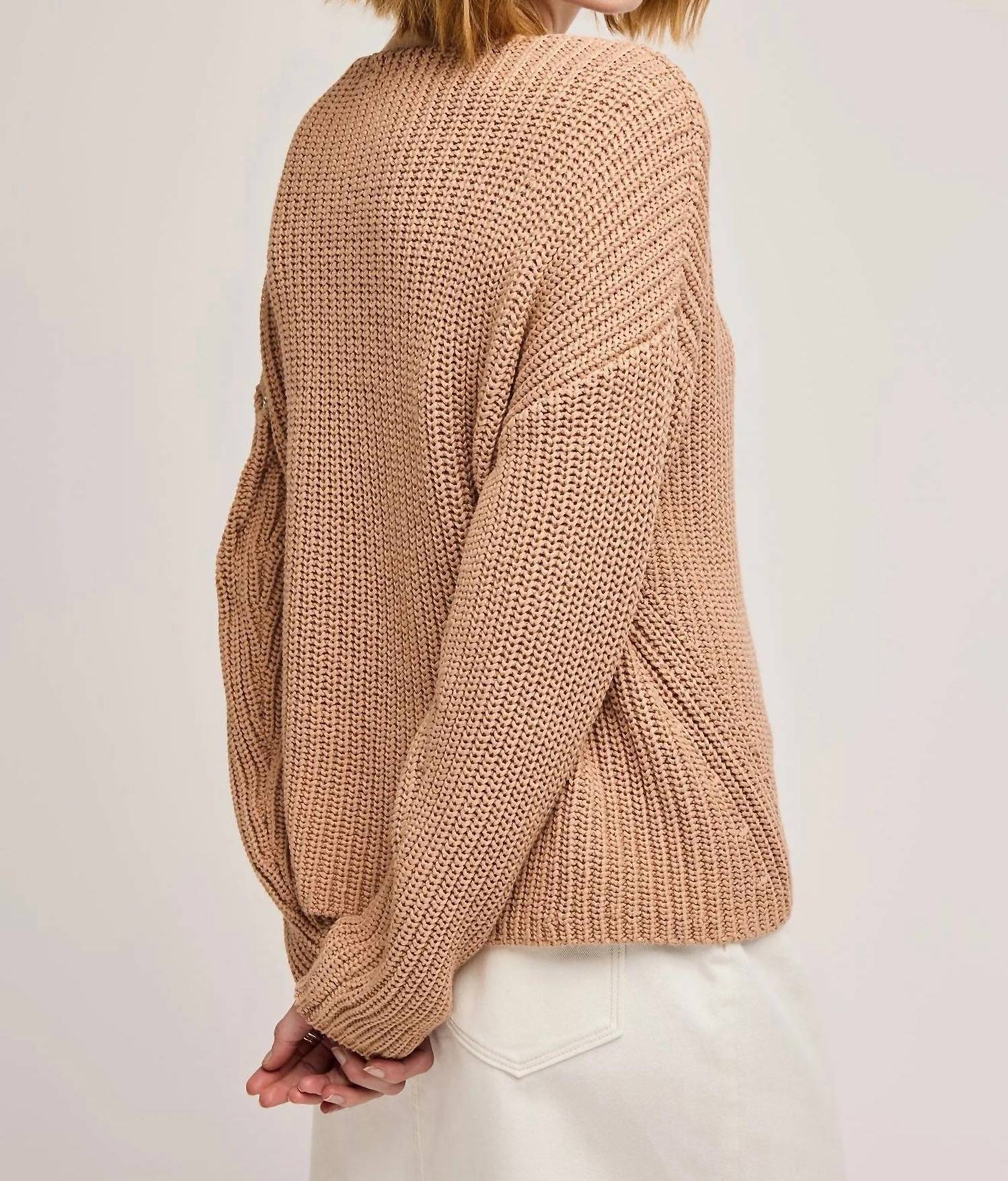 Gentle Fawn - Spencer V-neck Knit Sweater