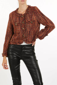 Beulahstyle - Sequined Tweed Jacket
