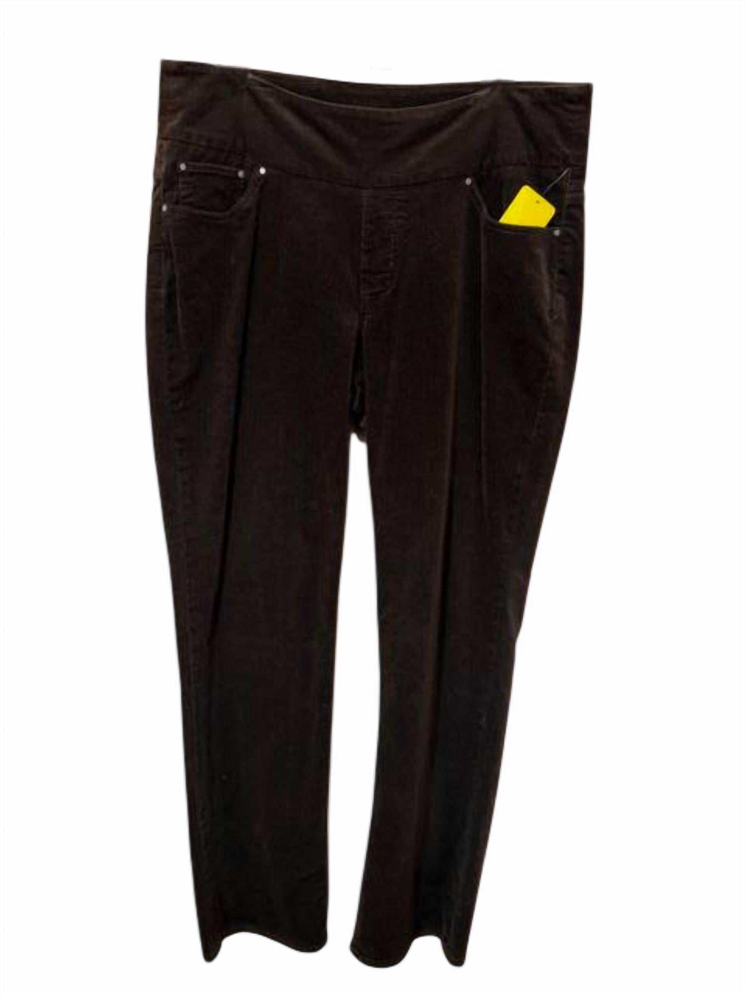 JAG Women Pull-on Boot Cut Corduroy Pants in chocolate - women's pants