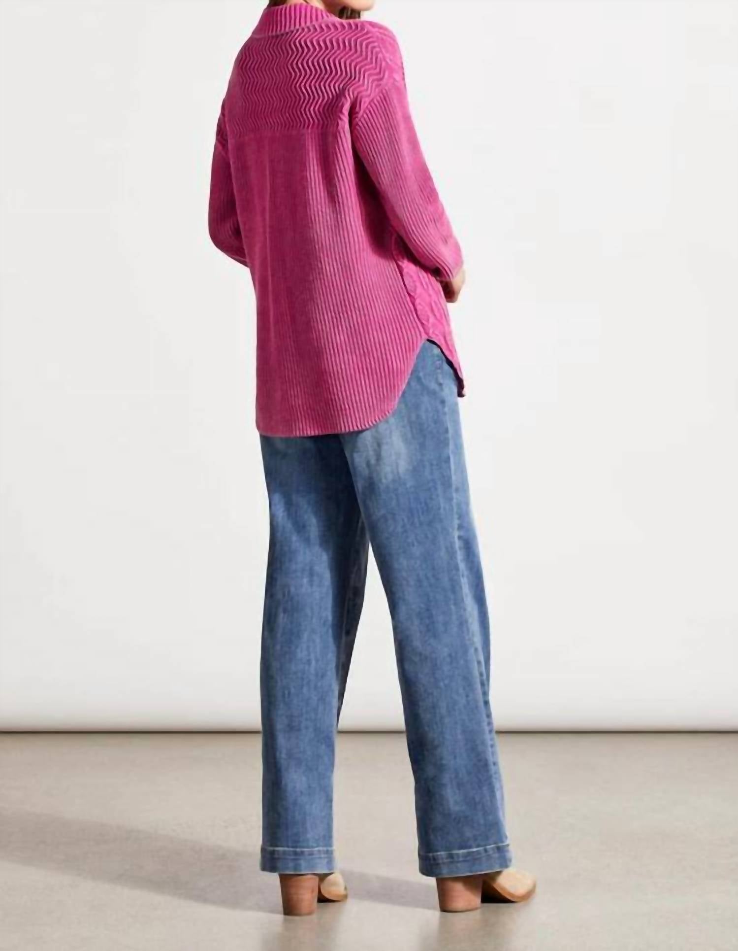 Tribal - Patchwork Knit Shacket