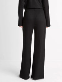 Vince Cozy Wide Leg Pant in black - women's pants - alternate view