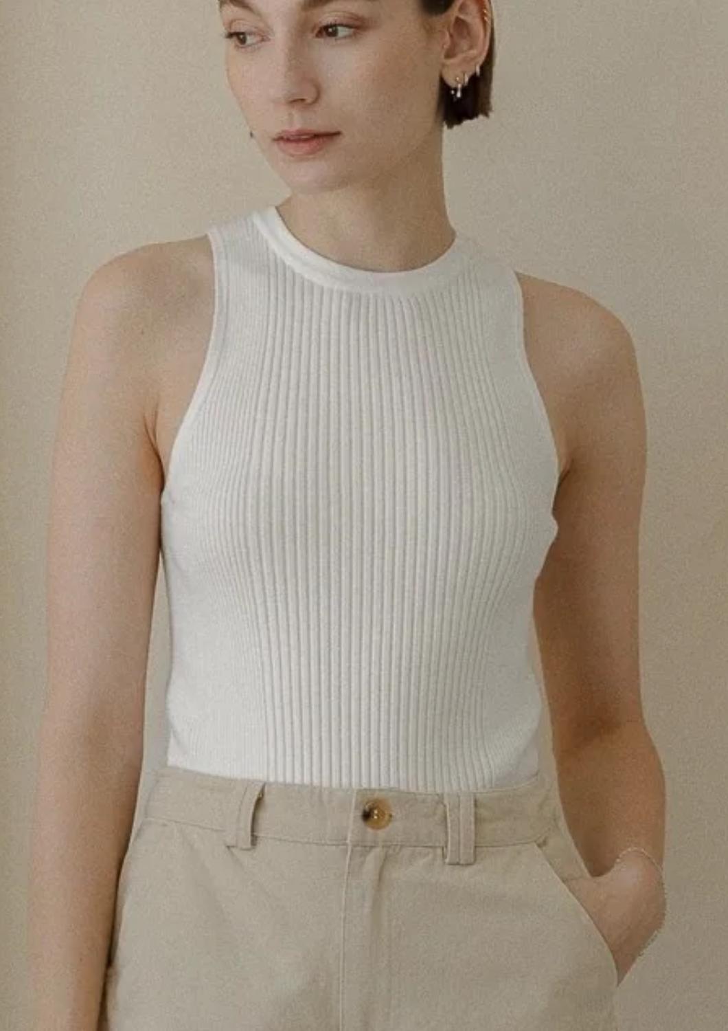 Mod Ref - Brielle Ribbed Knit Tank