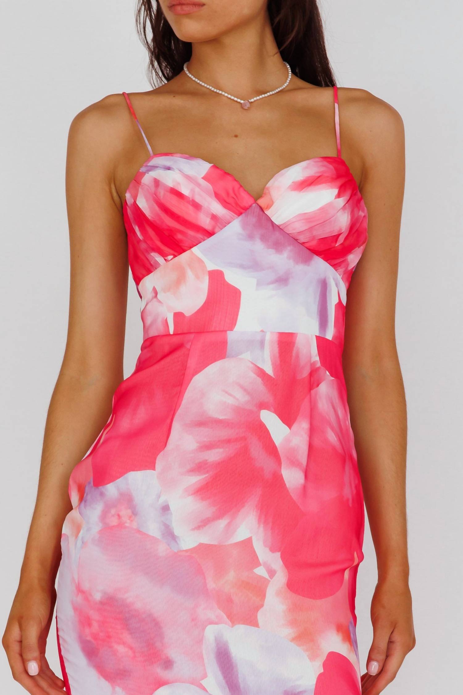 Here Comes The Sun - Floral Midi Dress
