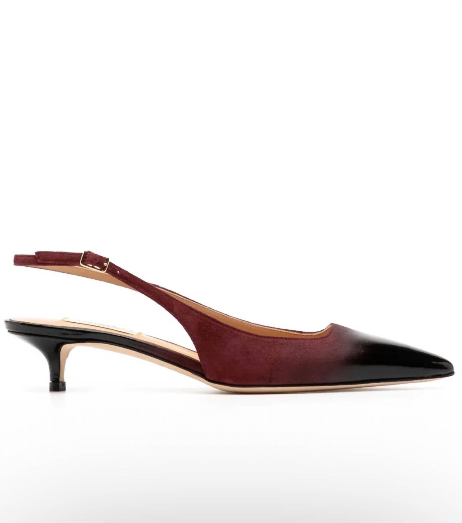 Arteana WOMEN'S BRERA 35 SLINGBACK PUMPS in rust - women's heels