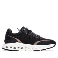 Xti Women's Casual Athletic Sneakers in black - women's shoe