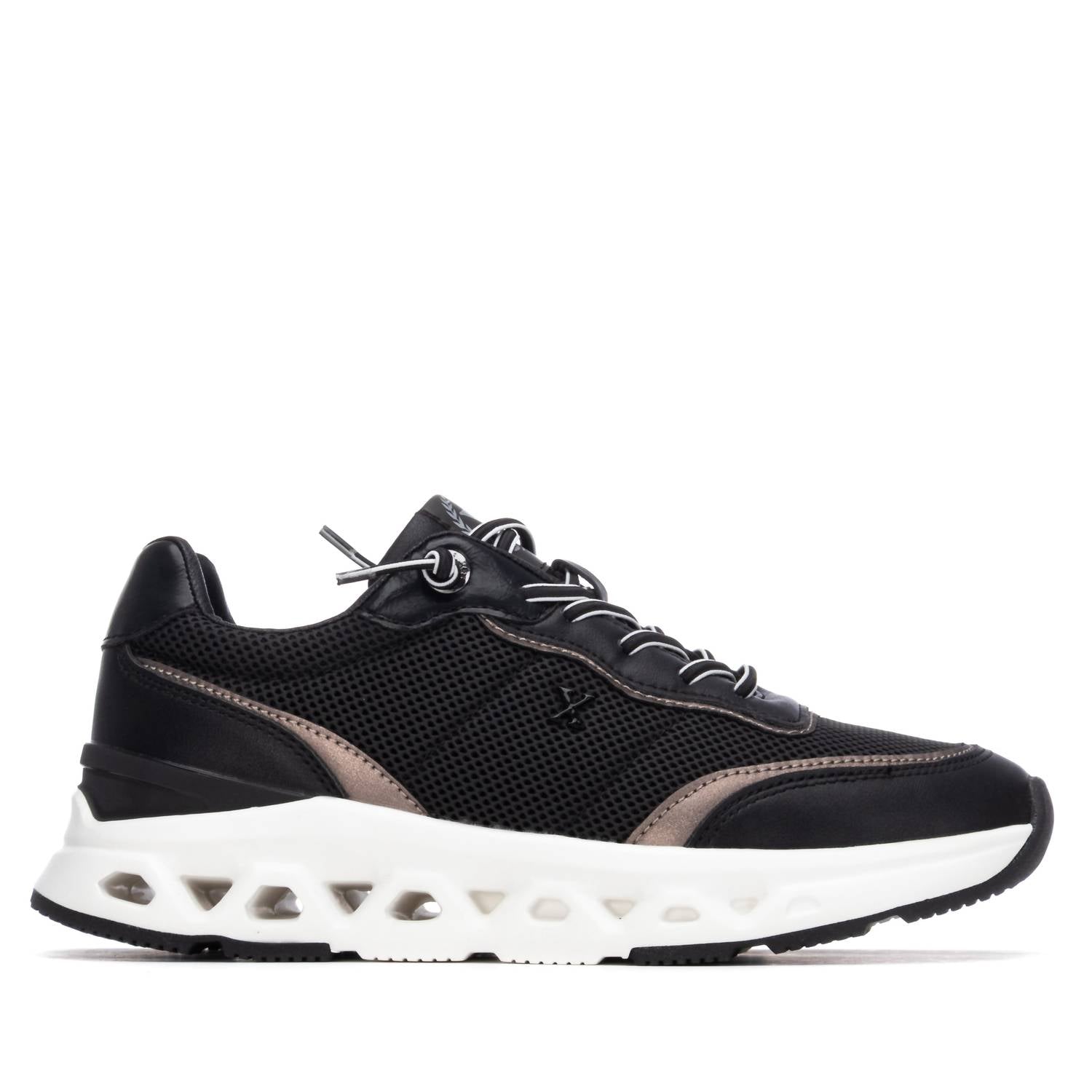 Xti Women's Casual Athletic Sneakers in black - women's shoe