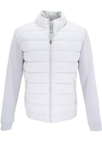 7Diamonds Men's Padded Jacket in platinum - men's jacket