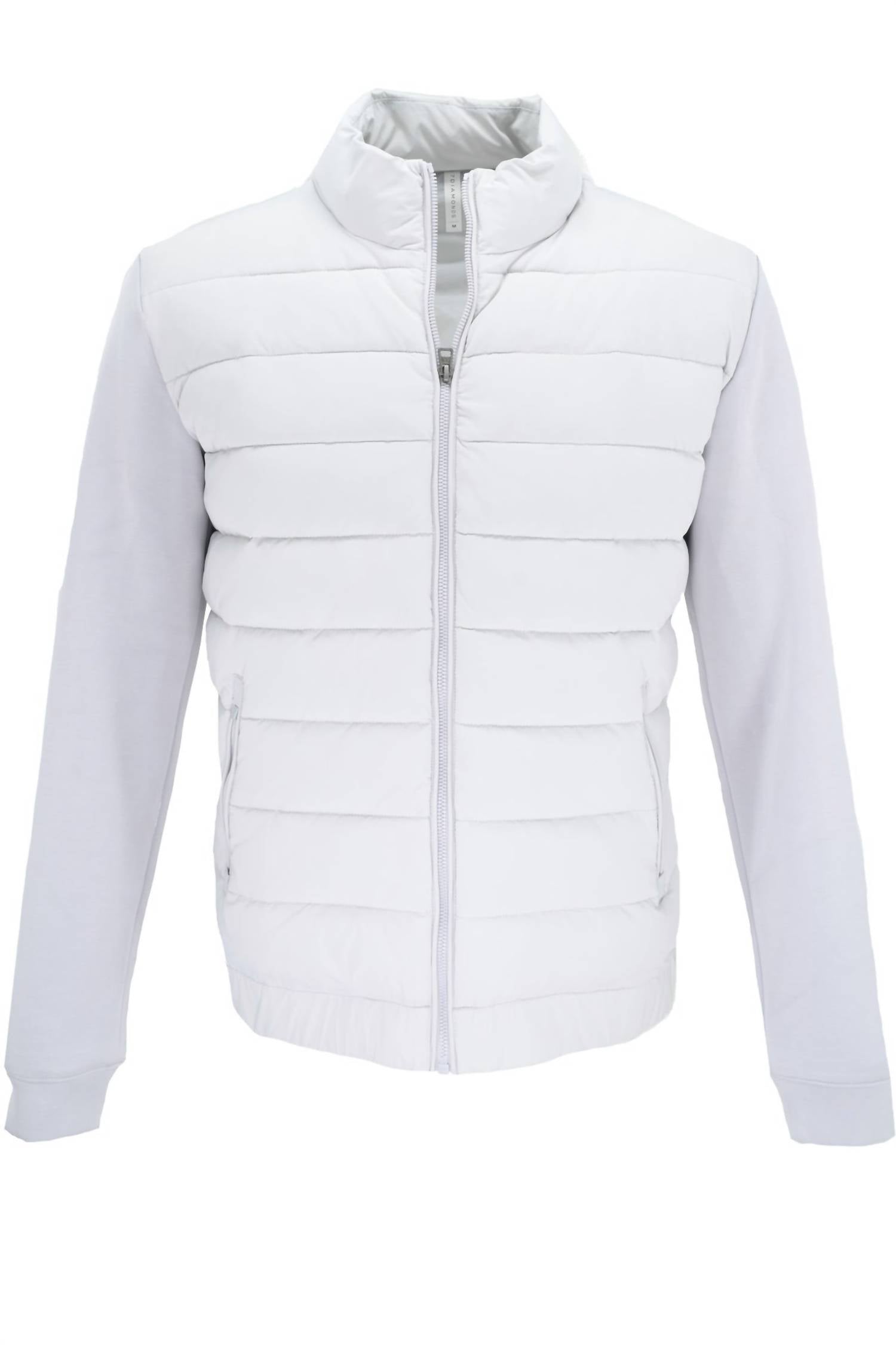 7Diamonds Men's Padded Jacket in platinum - men's jacket