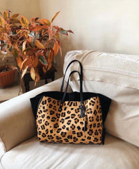 Kempton & Co. - Leopard Kingsbridge Tote
