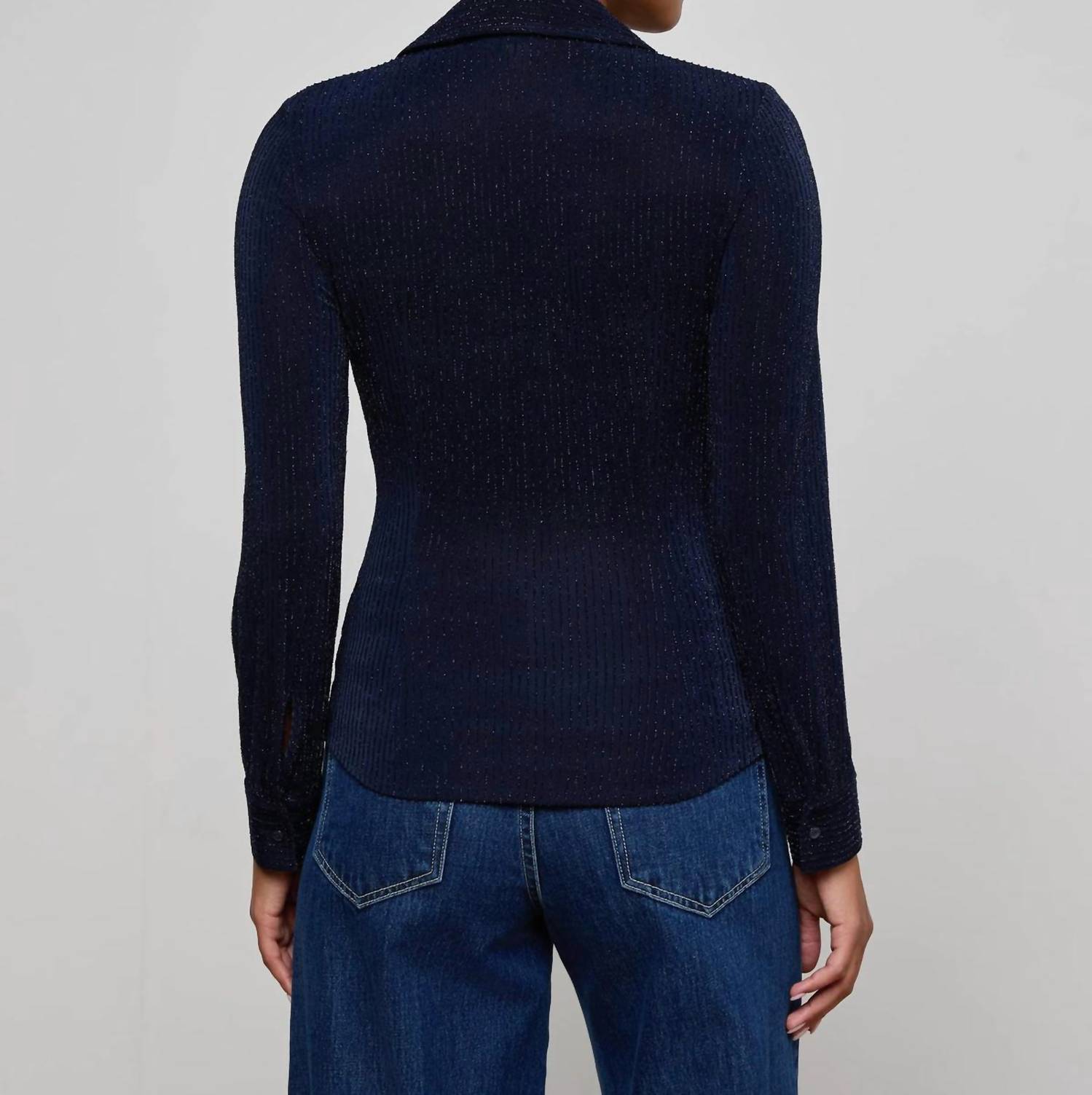 L'Agence - Indiana Fitted Blouse