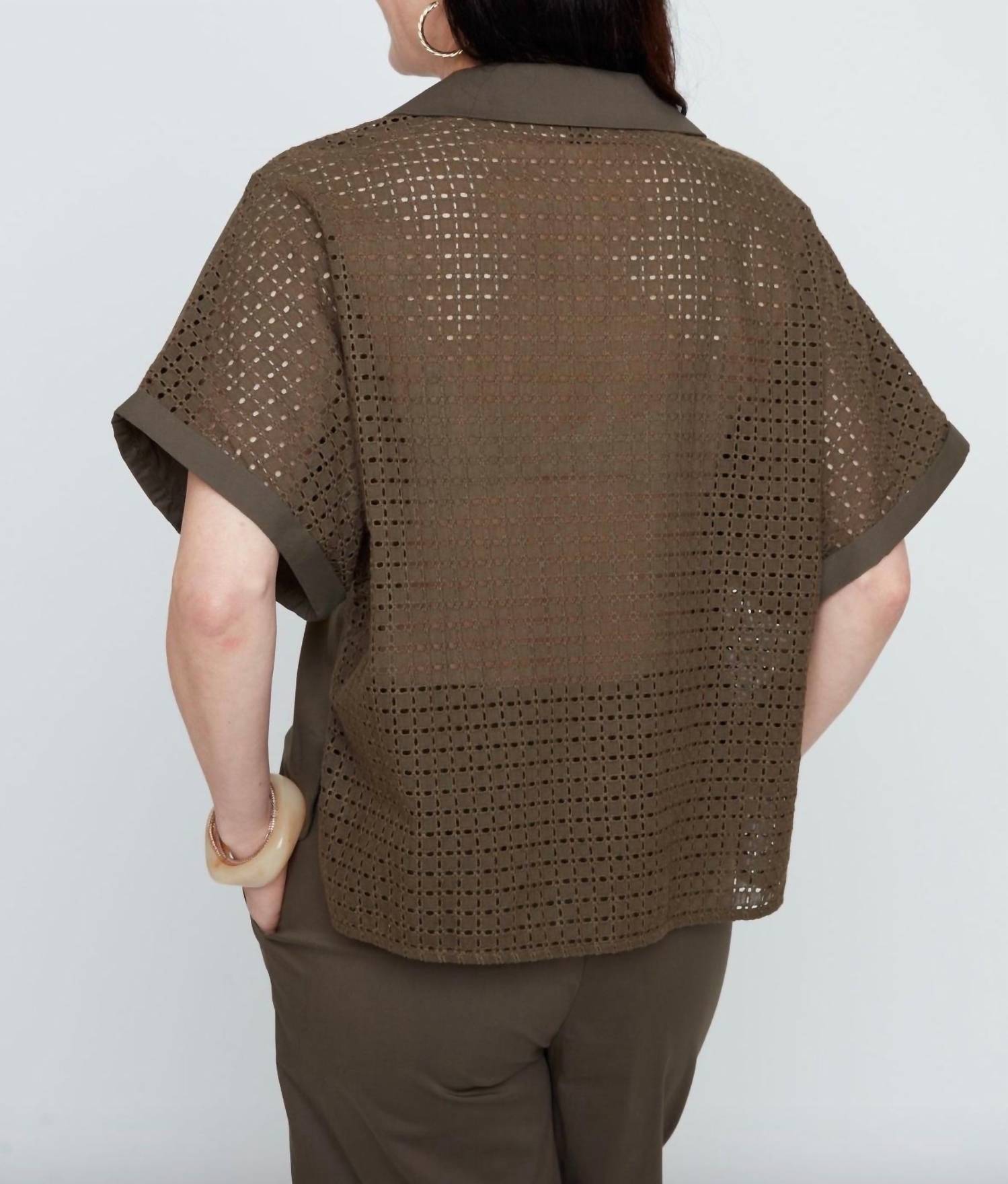 Renuar - Grove Eyelet Top