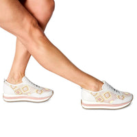 Naked Feet Women's Kinetic Sneakers in patchwork - women's sneaker - view 8