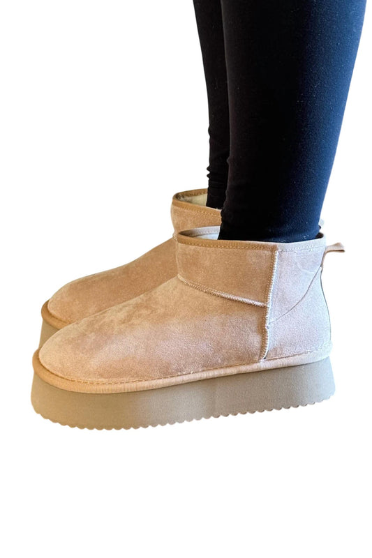 Corkys Footwear - Women's Faux Suede Short Boot