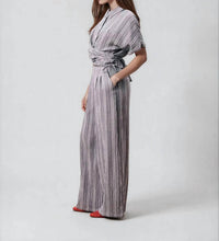 Frnch - Striped Shirt With Adjustable Front Tie