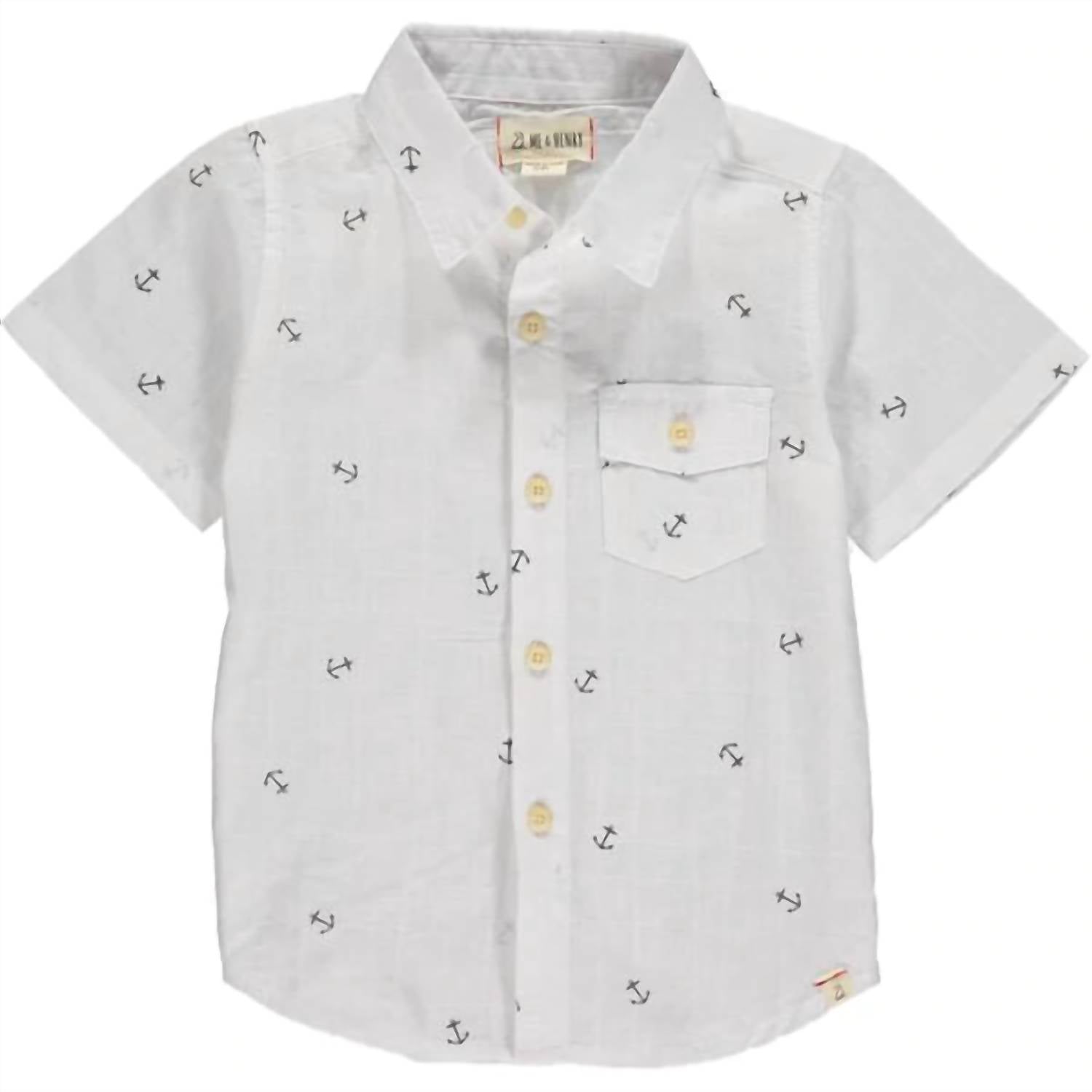 Me & Henry - Short Sleeve Button Down Shirt
