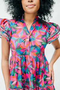 Marie By Victoria Dunn - Desiree Poinsettia Maxi Dress