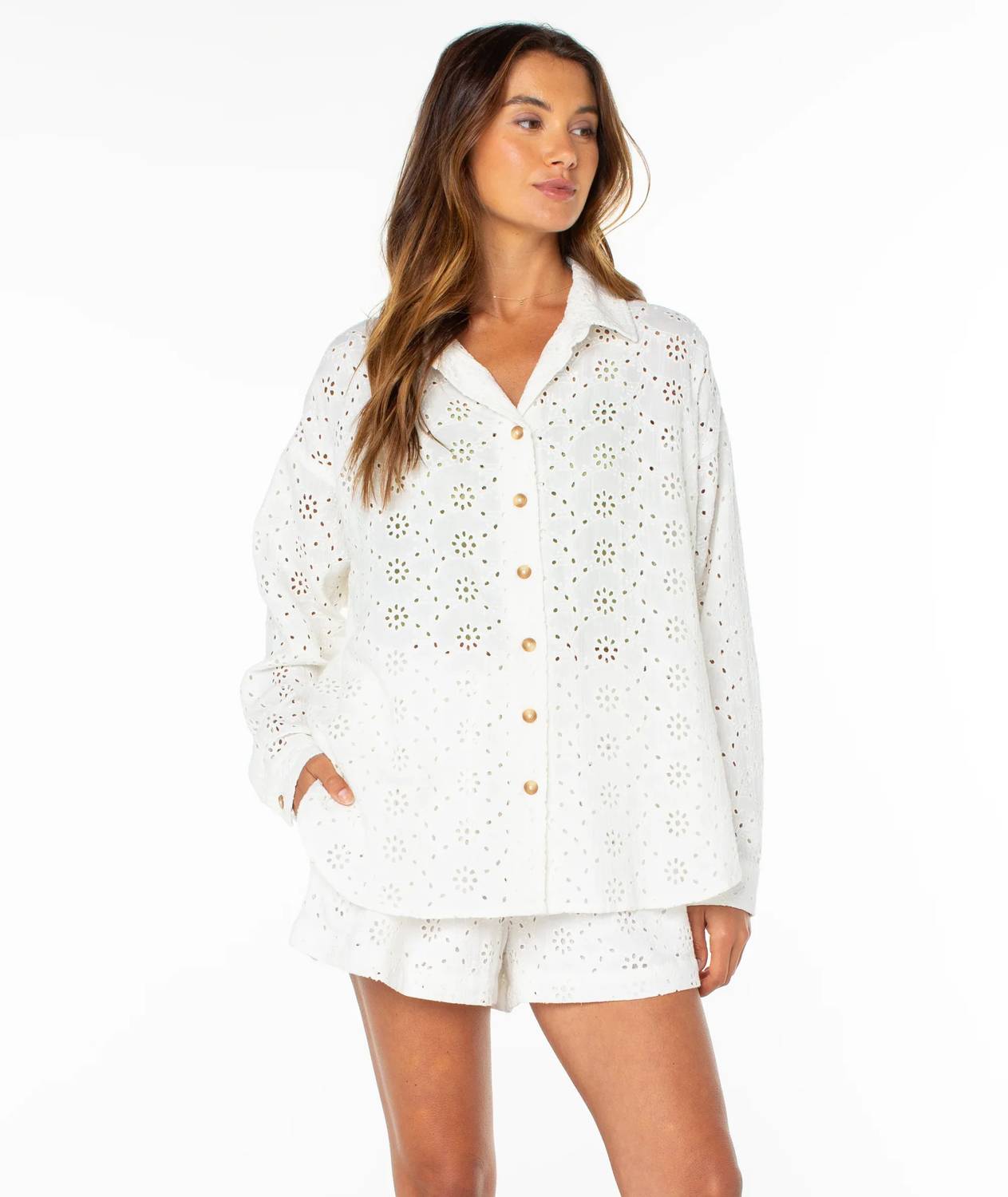 Roxy - Morning Time Long Sleeve Top