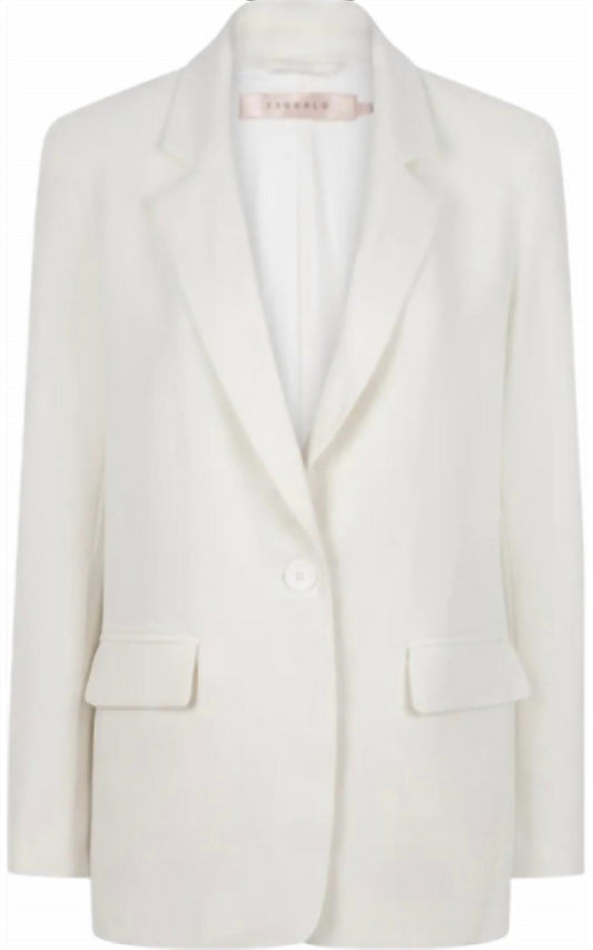 Classic Button Open Blazer