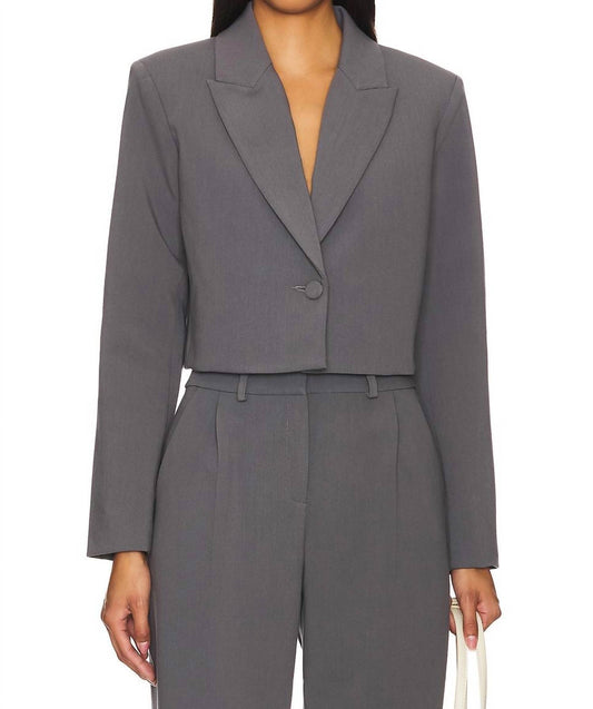 Amanda Uprichard - Reggie Cropped Blazer