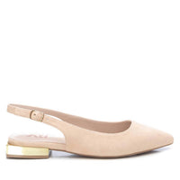 Xti - Women's Slingback Suede Flats Shoes