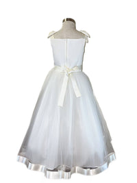 Tha Canadian Profile - Girl's Basket Weave Communion Dress