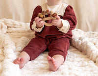 Viverano Organics - Lace Velvet Jumpsuit