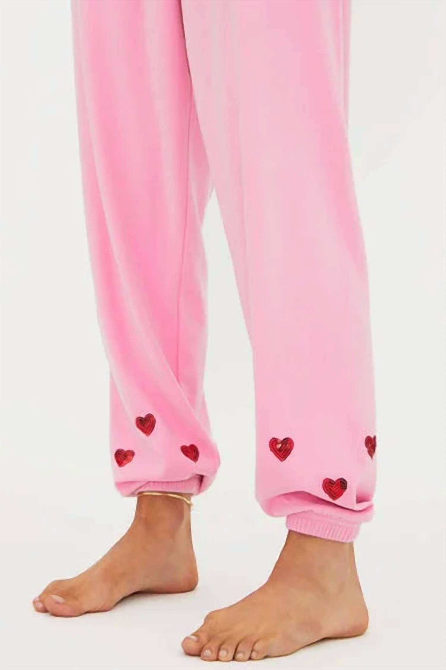 Beach Riot Georgie Pant in lovely pink - women's pants - alternate view