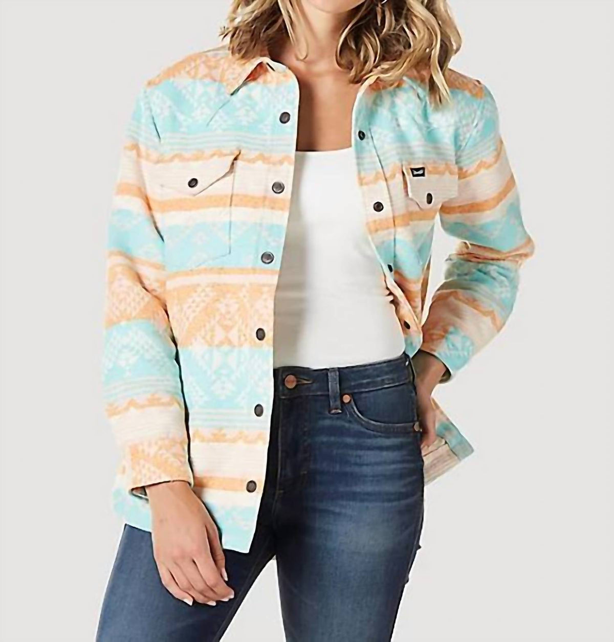 Wrangler - Southwestern Print Shacket