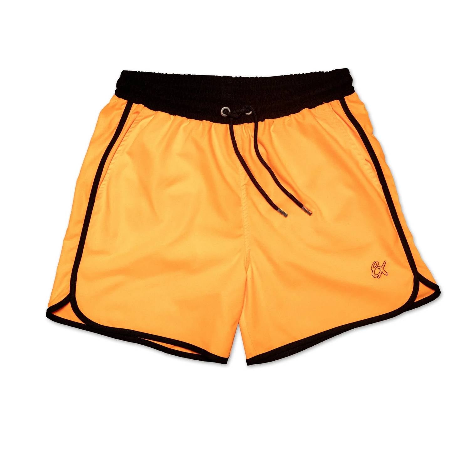Eight X - Men's Vintage Cut Swim Trunks With Trim