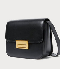 Loeffler Randall Women's Leather Crossbody Bag in black - women's bag - alternate view