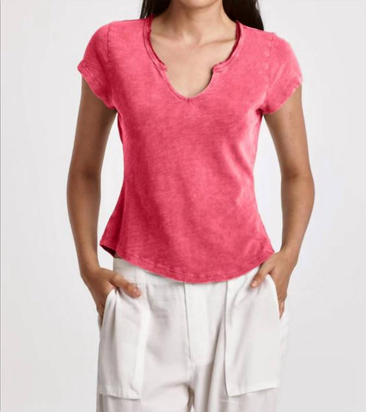 Dear John Denim - Notch Neck Slub Tee