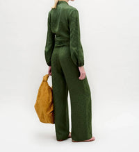 Silvia Tcherassi - Emine Jacqaurd Straight Leg Pants