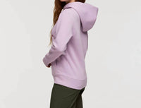 cotopaxi Do Good Pullover Hoodie in antique - women's top - detail view
