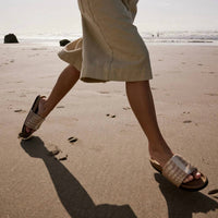 Roam - Women's Striped Crocky Stack Slip-on