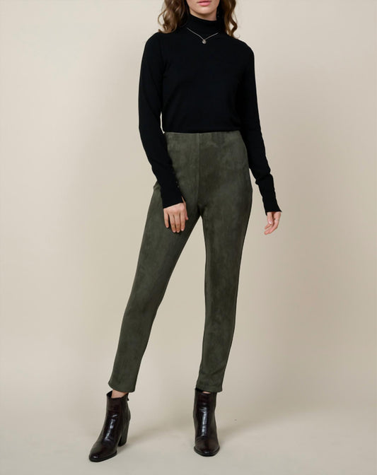 Skies Are Blue - Women's Avis Faux Suede Leggings