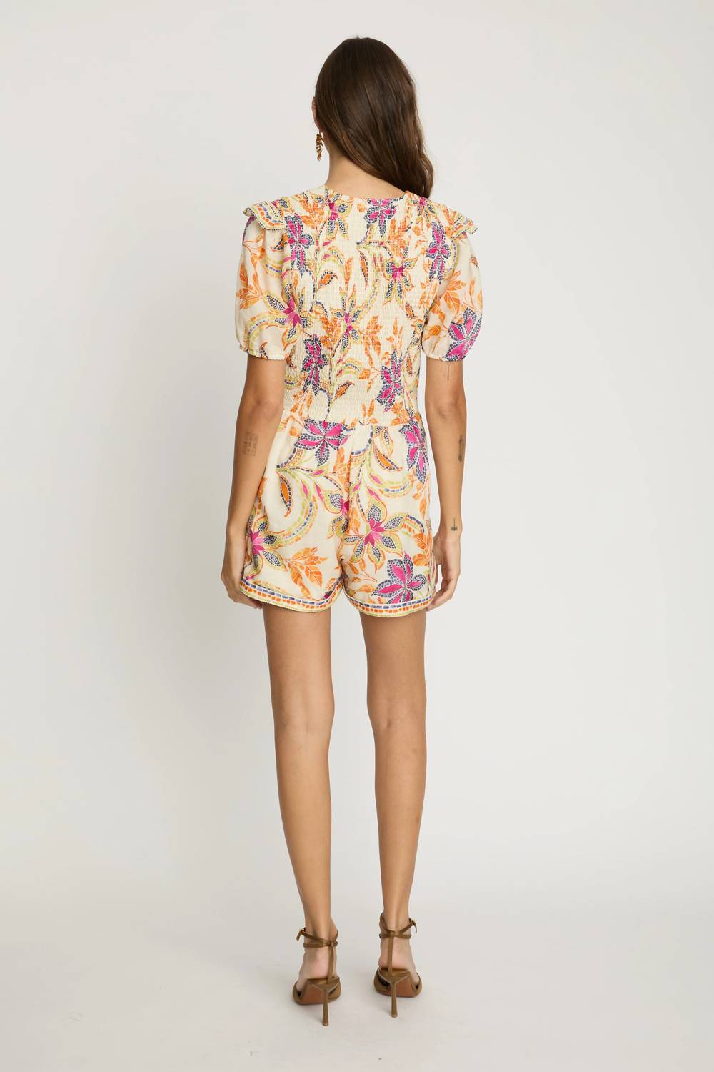 Caballero - Dany Puff Sleeve Romper