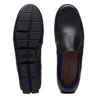 Clarks Men's Markman Seam Shoes in black - men's loafer - view 7
