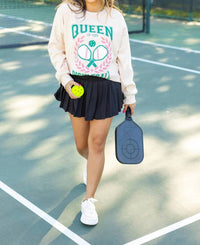 Grace + Emma - Queen Of Pickleball Sweatshirt