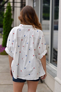 Day + Moon - All-American Babe Button Up Top
